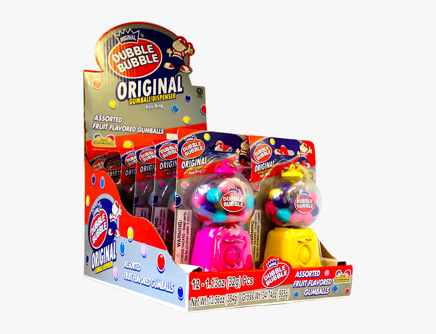 Kidsmania Dubble Bubble Key Ring Gumball Dispenser - Lego, HD Png Download