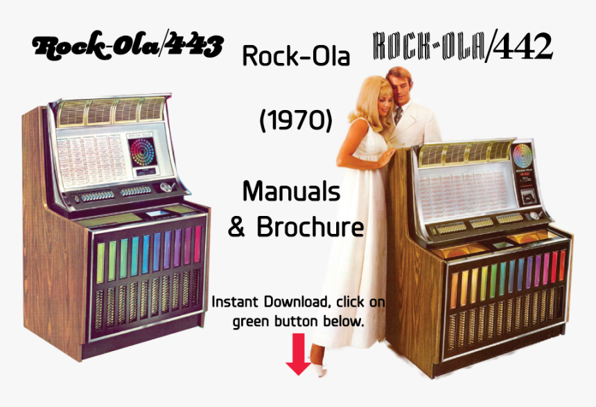 Rock Ola Jukebox 443, HD Png Download