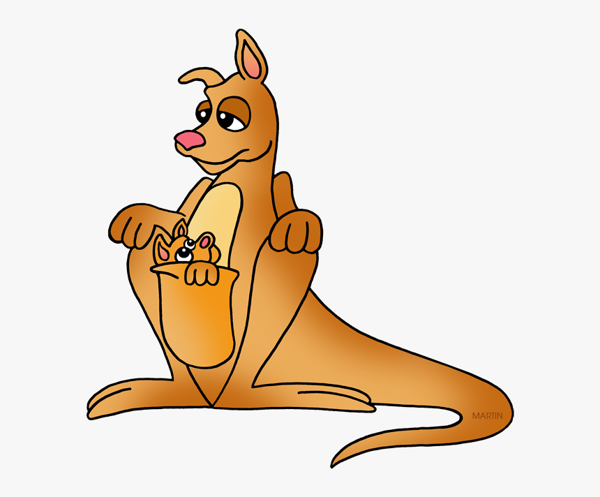 Transparent Kangaroo Clipart Png - Cartoon, Png Download