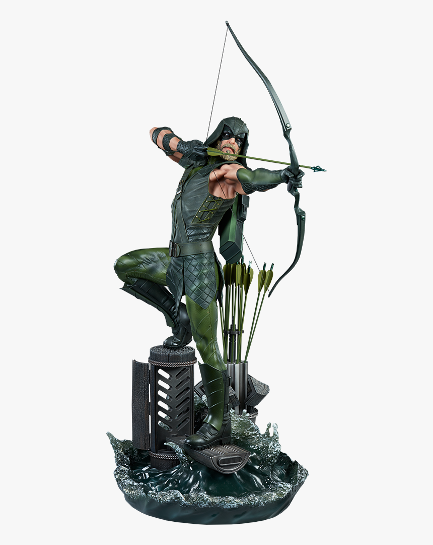 Arrow Green Arrow Figure, HD Png Download