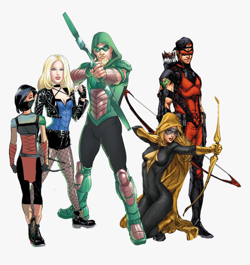 Dc Comics Arrow Family, HD Png Download