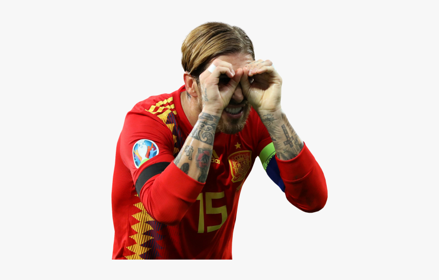 Sergio Ramos Glasses Celebration, HD Png Download