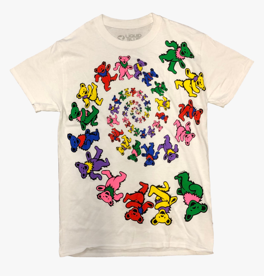Grateful Dead Spiral Bears, HD Png Download