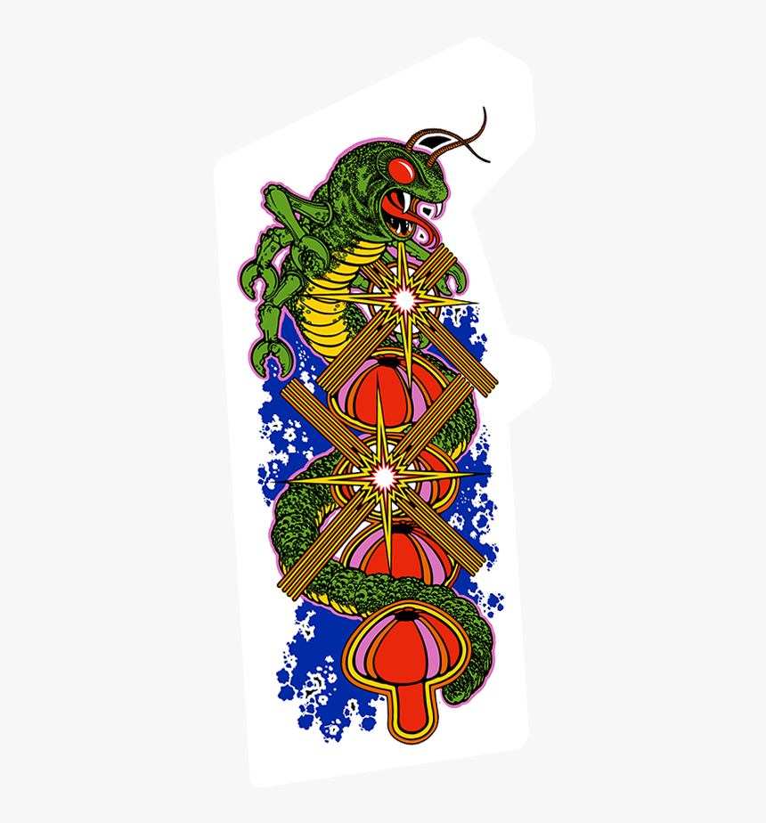 Centipede Arcade Side Art, HD Png Download