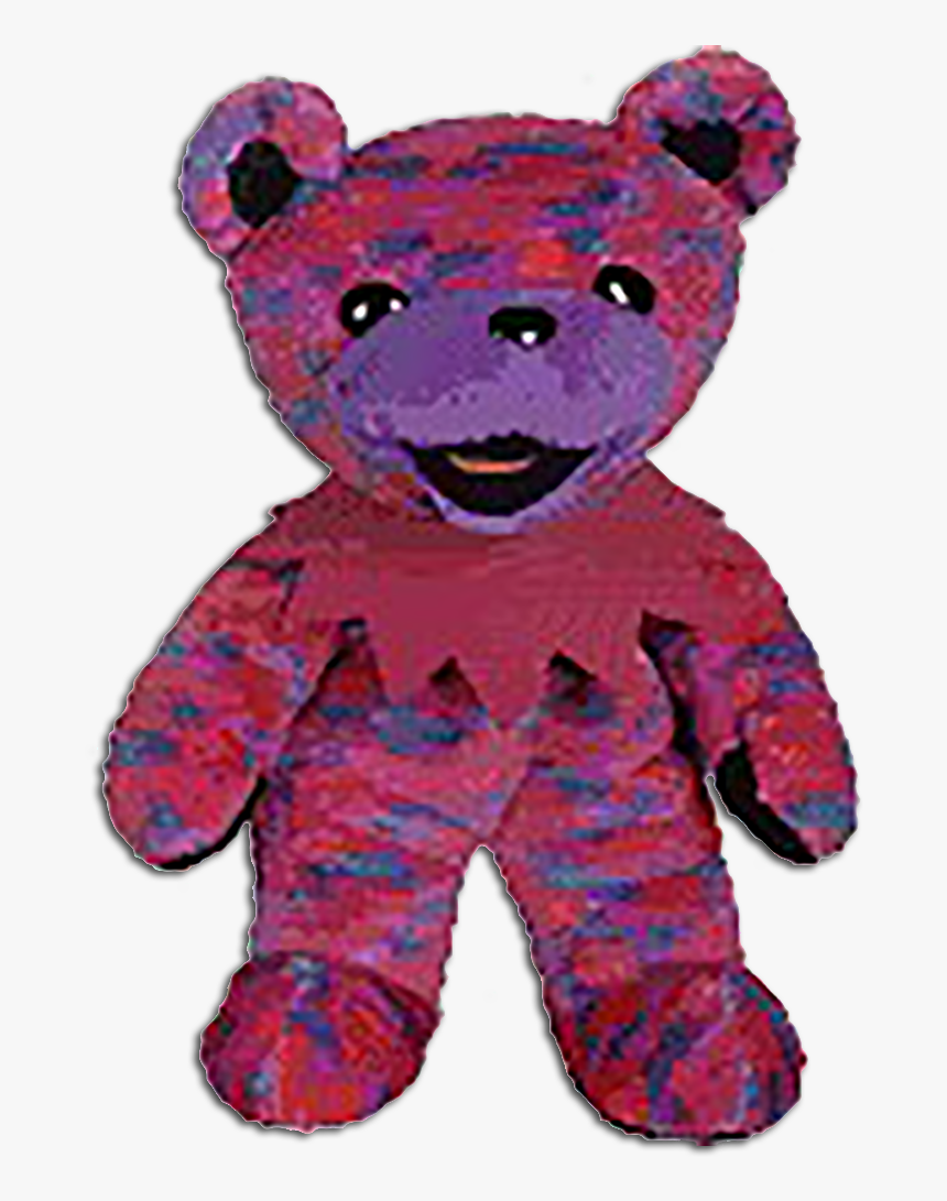 Grateful Dead Jack A Roe Bean Bear 
 Retired 10/5/00
 - Teddy Bear, HD Png Download