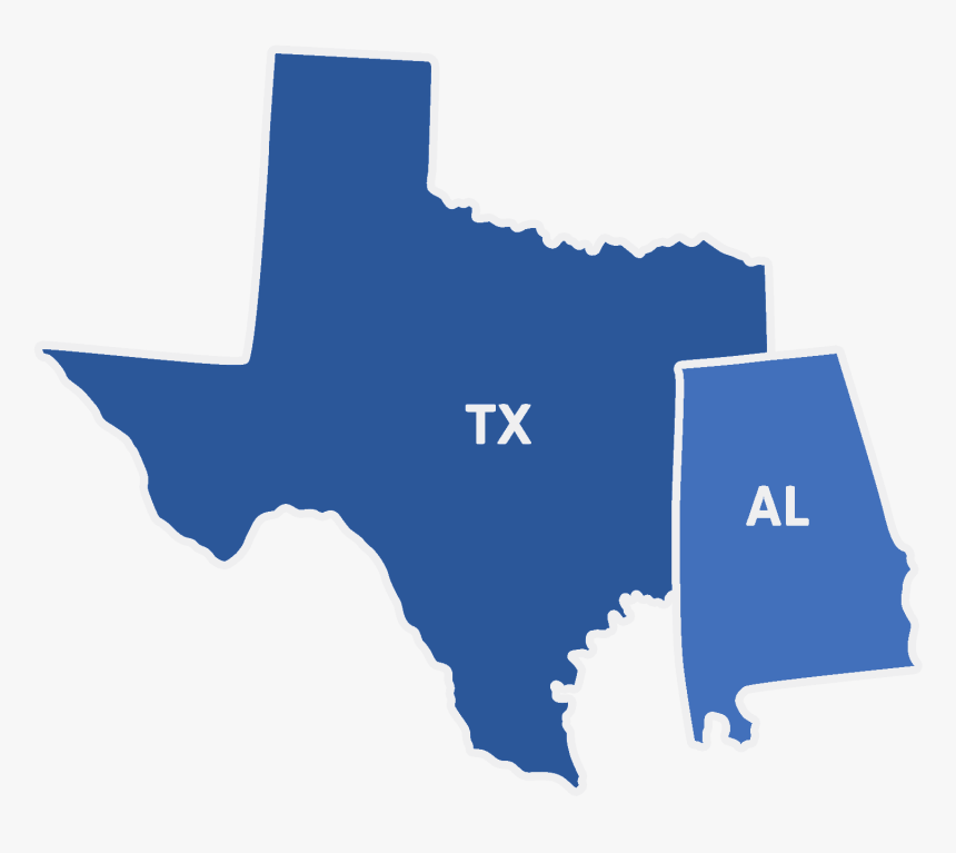 Denco Service Area - Black Map Of Texas, HD Png Download