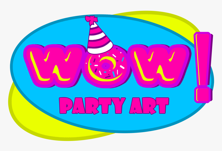 Wow Party Art, HD Png Download