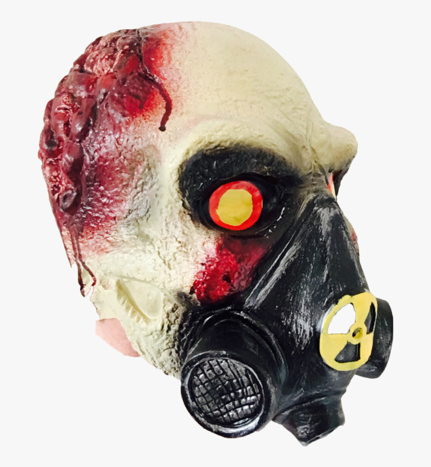 Toxic Skull Gas Mask - Mask, HD Png Download