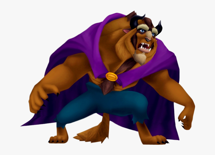 Beauty And The Beast Belle The Walt Disney Company - Kingdom Hearts Beast, HD Png Download