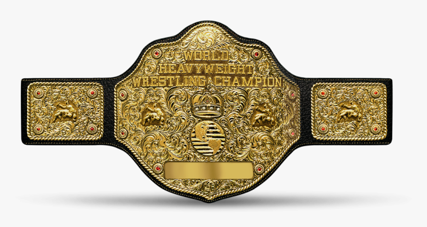 Wcw Png - Wcw Heavyweight - Wcw Heavyweight Championship Belt, Transparent Png