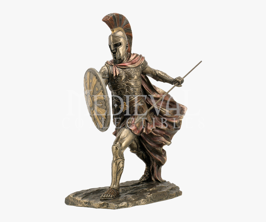 Greek Warrior Statues, HD Png Download