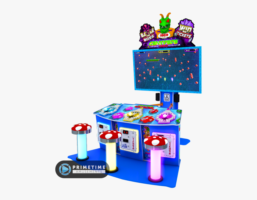 Centipede Chaos Arcade Game By Play Mechanix/ice - Cartoon, HD Png Download