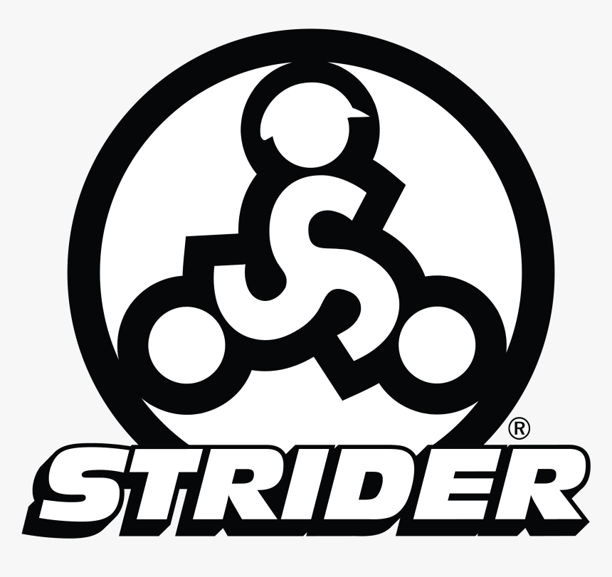 Strider Stacked Logo - Logo Strider, HD Png Download
