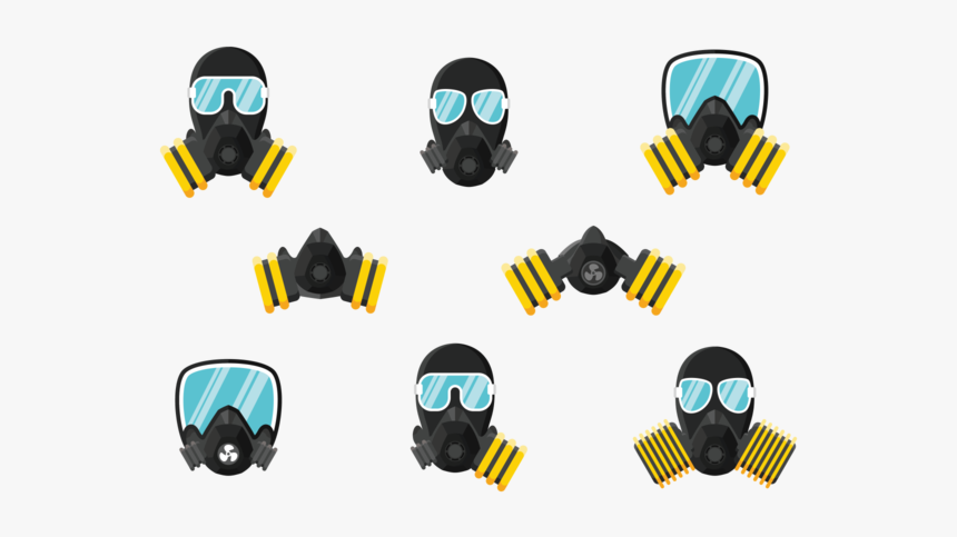 Respirator Icons Vector, HD Png Download