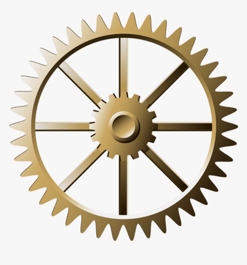 Steampunk Gears Png - Transparent Steampunk Gear Clipart, Png Download