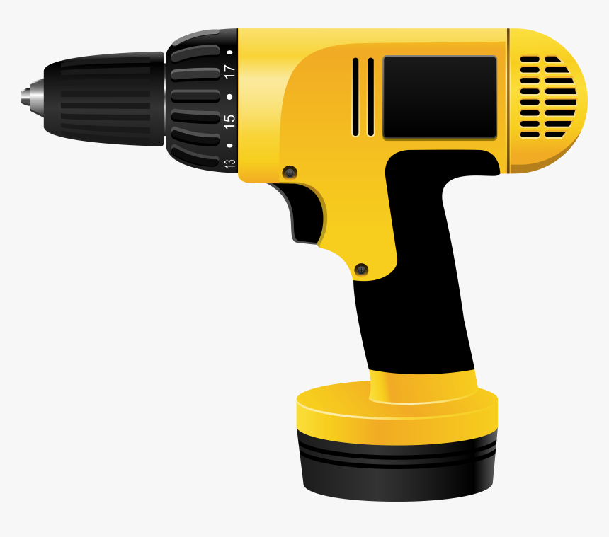 Electric Screwdriver Png Clip Art, Transparent Png