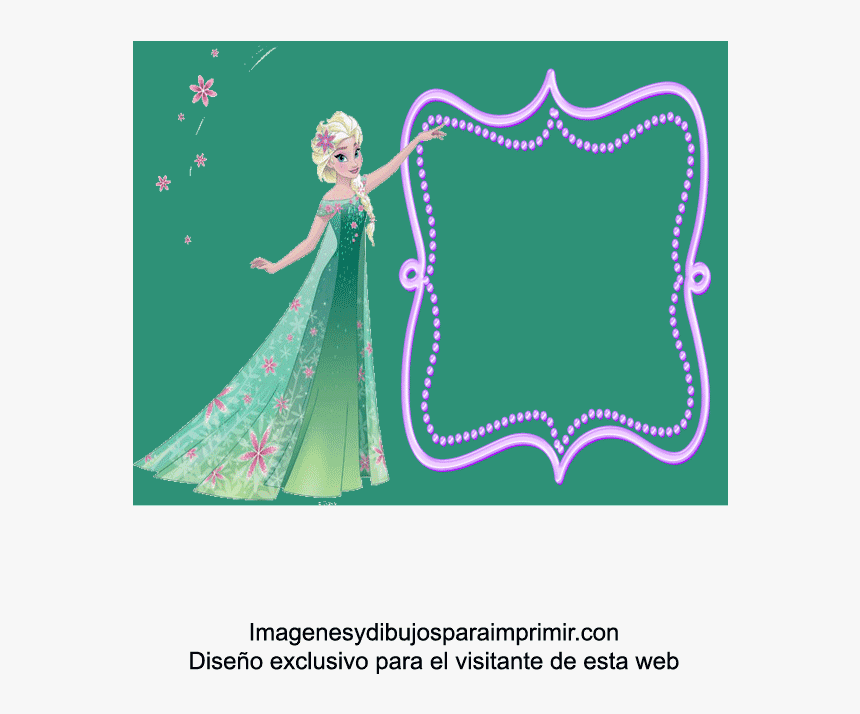 Elsa En Frozen Fever - Frozen Fever Invitaciones, HD Png Download