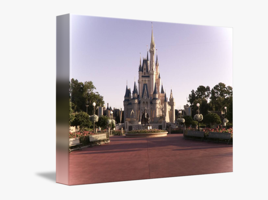 Transparent Castle Png - Cinderella Castle, Png Download