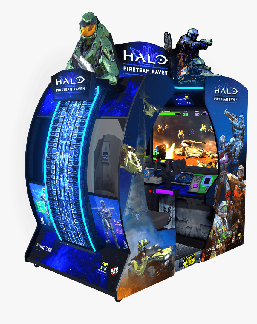 Halo Fireteam Raven Arcade, HD Png Download