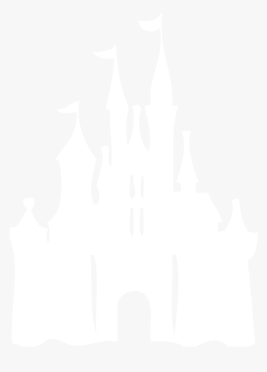 Disney World Castle Clipart Silhouette - Minnie Mouse Castle Silhouette, HD Png Download