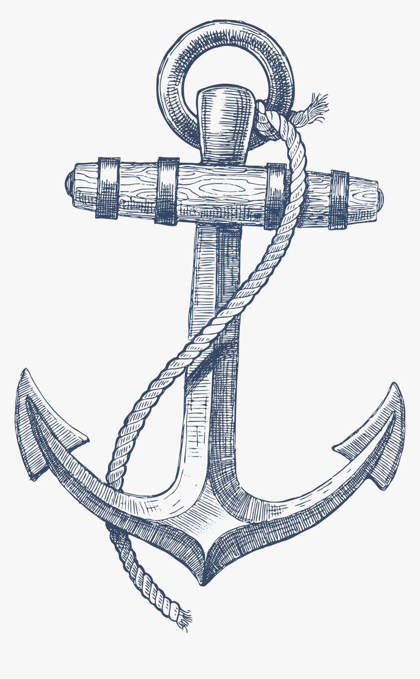 Anchor Png Image - Anchor Drawing Png, Transparent Png