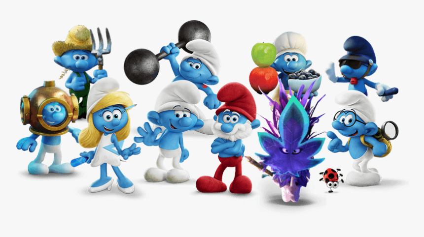 Transparent Smurfs The Lost Village Png - Do Smurfs, Png Download
