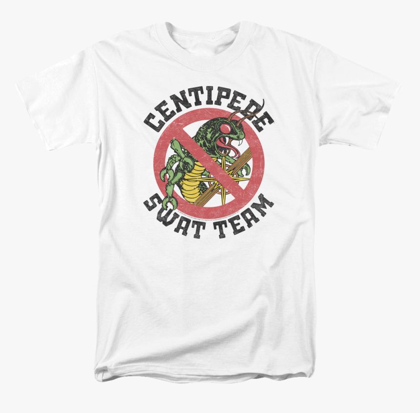 Centipede Swat Team T-shirt - Happy Holiday Shirts, HD Png Download