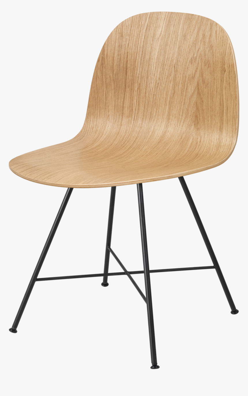 Transparent 2d Furniture Png - Gubi 3d Dining Chair Center Base Hirek, Png Download