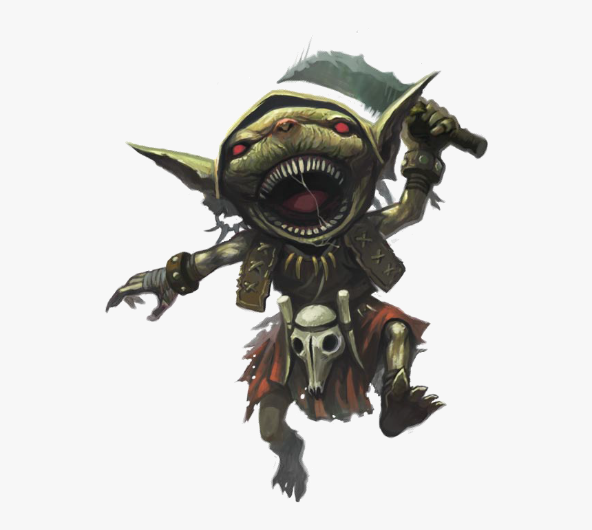 Pathfinder Bestiary Goblin, HD Png Download