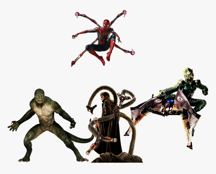 Green Goblin Png - Iron Spider Vs Doctor Octopus, Transparent Png