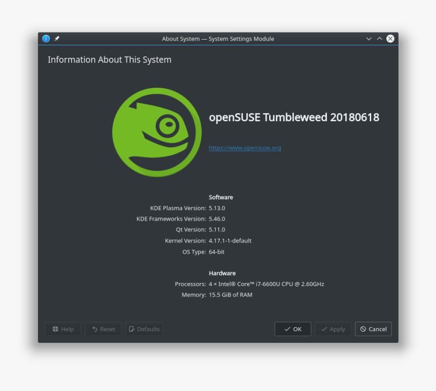 Kde Plasma Opensuse, HD Png Download