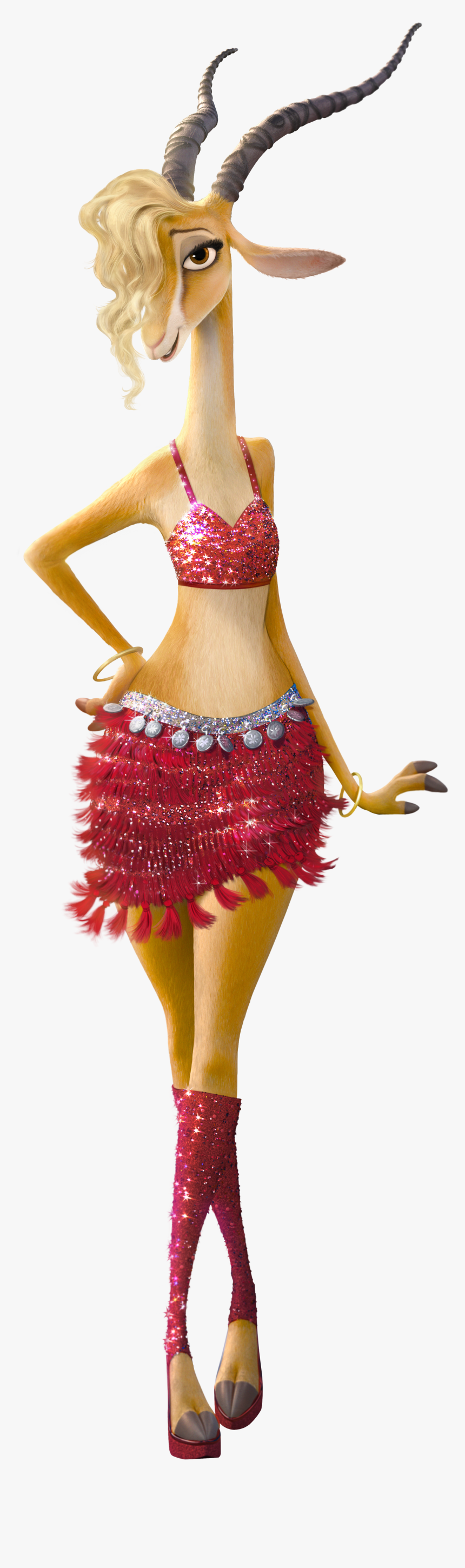 Gazelle From Zootopia, HD Png Download