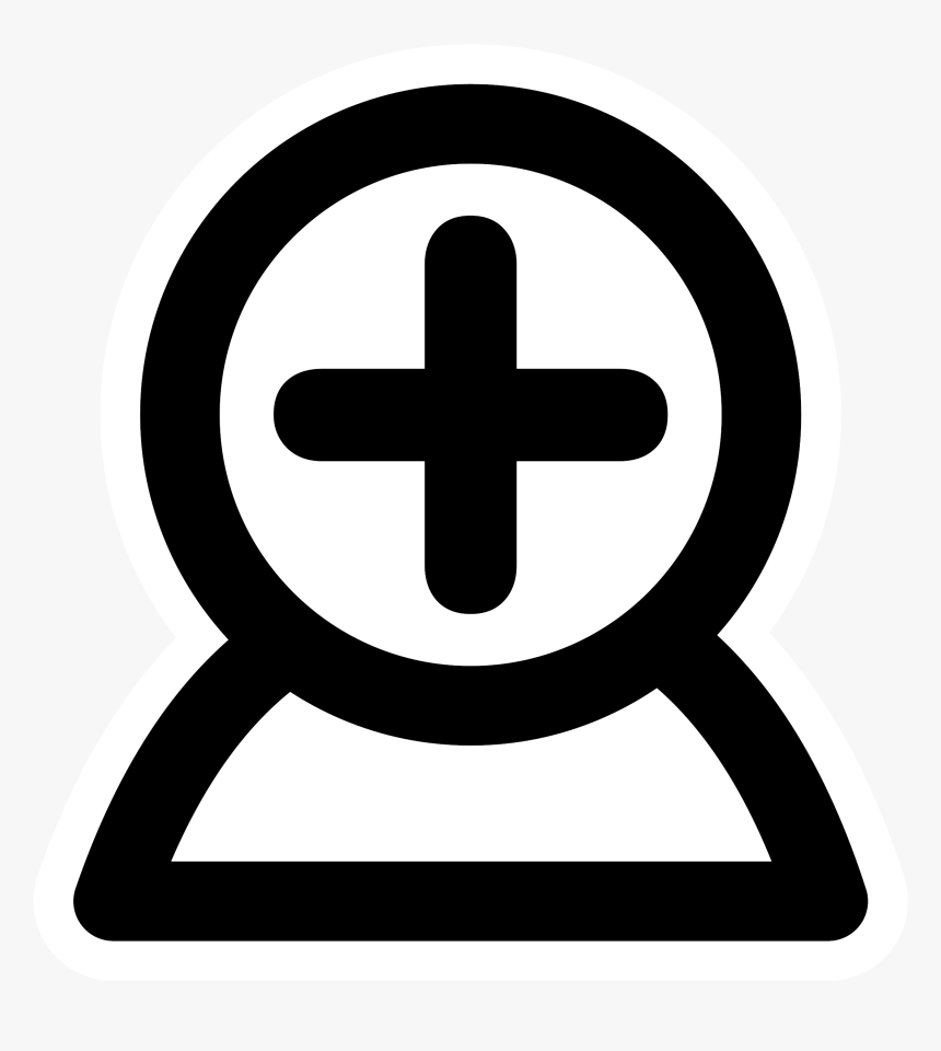 This Free Icons Png Design Of Mono Add User - Icon, Transparent Png