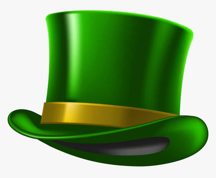 Green St Patricks Day Hat Png Clipart Image​ - St Patricks Day Hat Png, Transparent Png