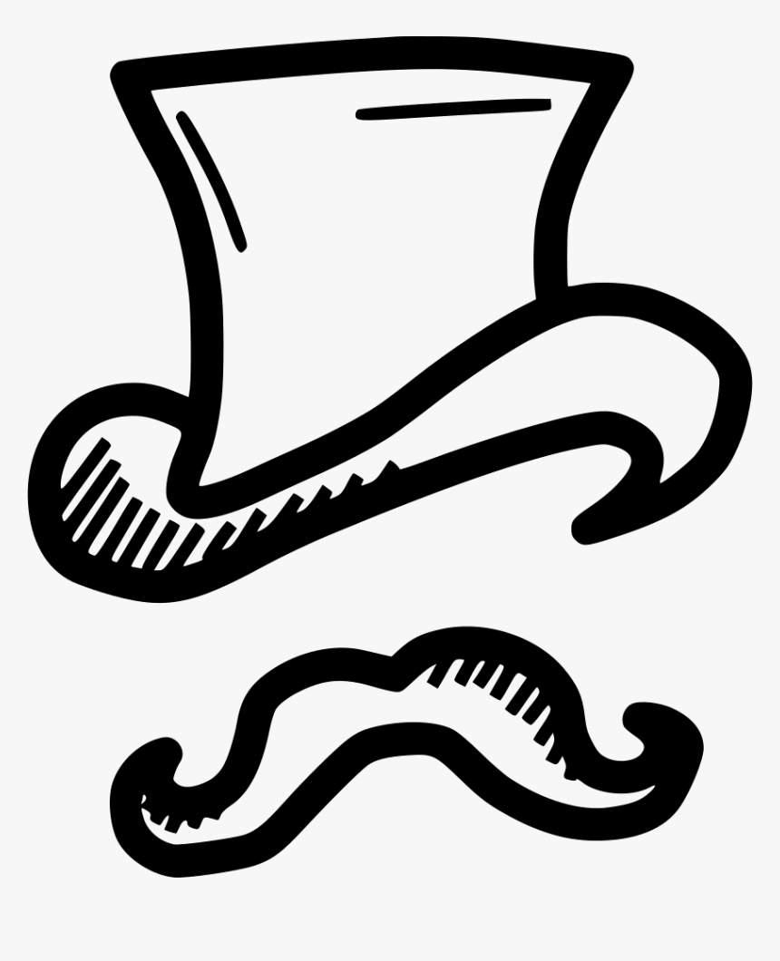 Leprechaun Hat Irish Moustache, HD Png Download