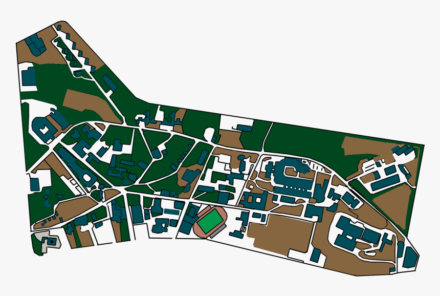 The University Of Jordan - University Of Jordan Map, HD Png Download