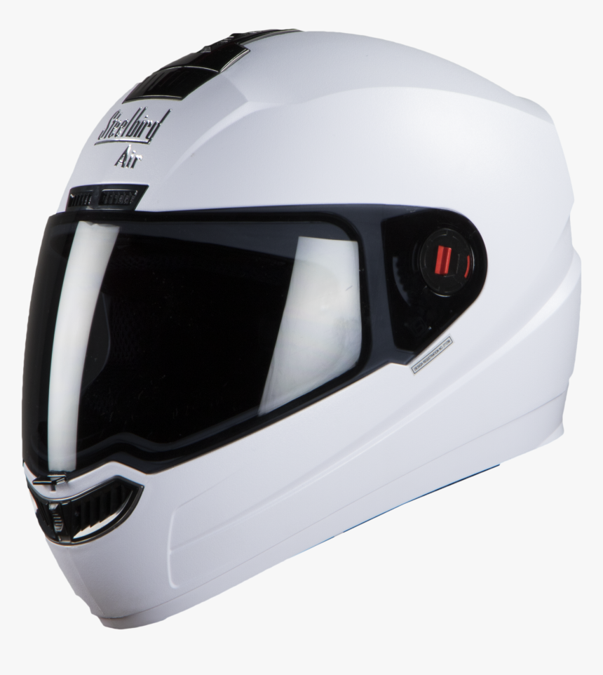 Steelbird Air Matt White - Steelbird Air White Helmets, HD Png Download