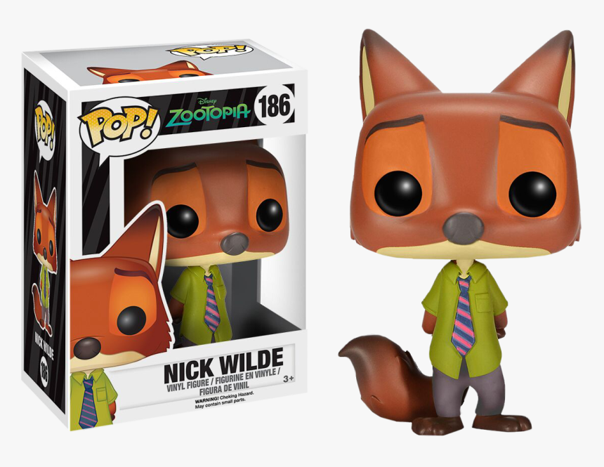 Funko Pop Nick Wilde, HD Png Download