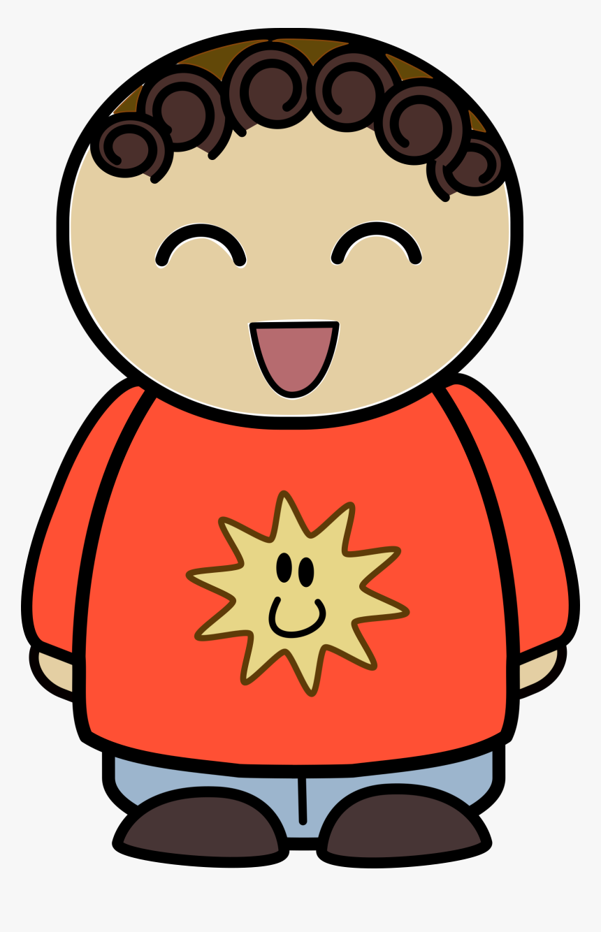 Mix And Match Character Jordan Blank Front Clip Arts - Gambar Kartun Rambut Keriting, HD Png Download