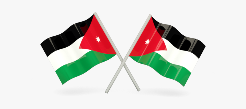 Two Wavy Flags - Palestine Flag Transparent, HD Png Download