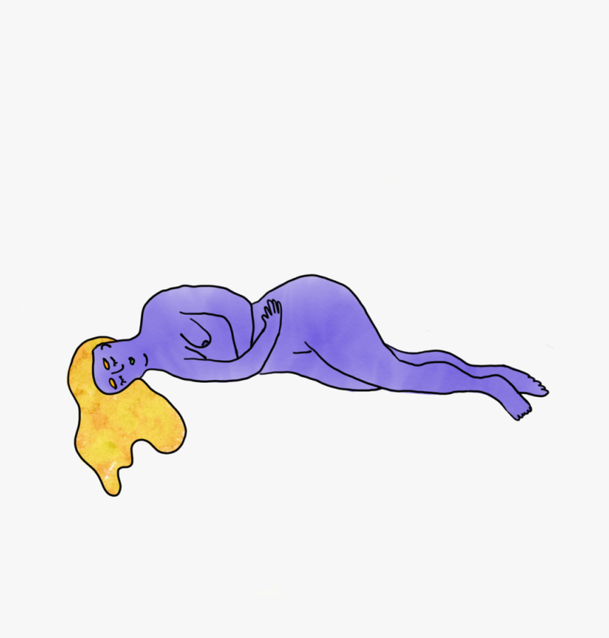 Jordan Kushins Purple Woman, HD Png Download