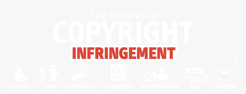 The Knows Of Copyright Infringement - Copyright Infringement, HD Png Download