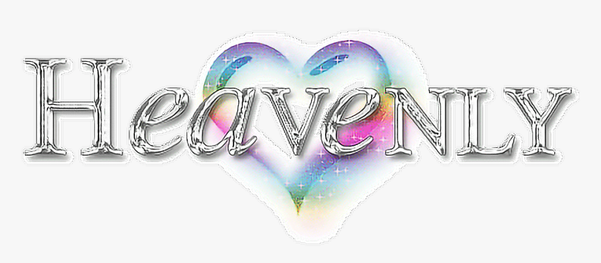 #heaven #heart #holographic #holo #aesthetic #png #silver - Graphic Design, Transparent Png