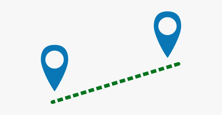 Destination, Map, Travel, Direction, Navigation, Path, HD Png Download