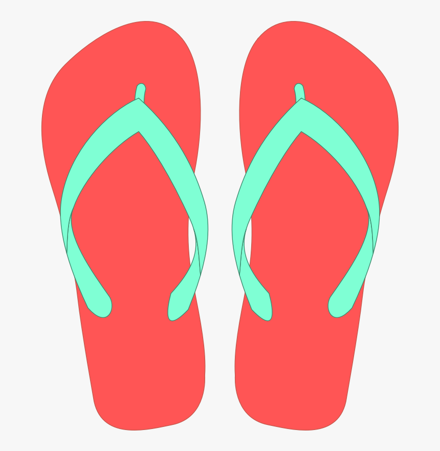 Flip Flops Clothes Flip Flops Hd Photo Clipart - Flip Flop Clipart, HD Png Download