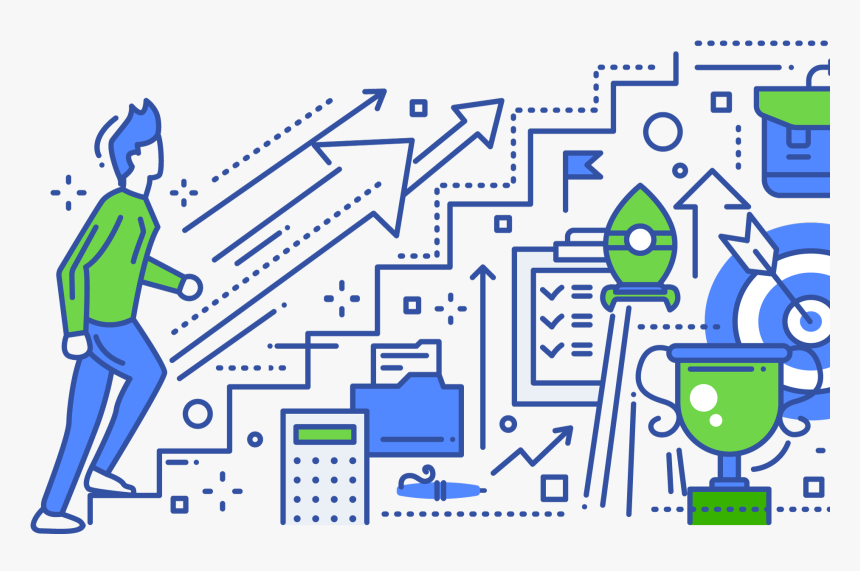 Transparent Personal Growth Clipart - Career Path, HD Png Download