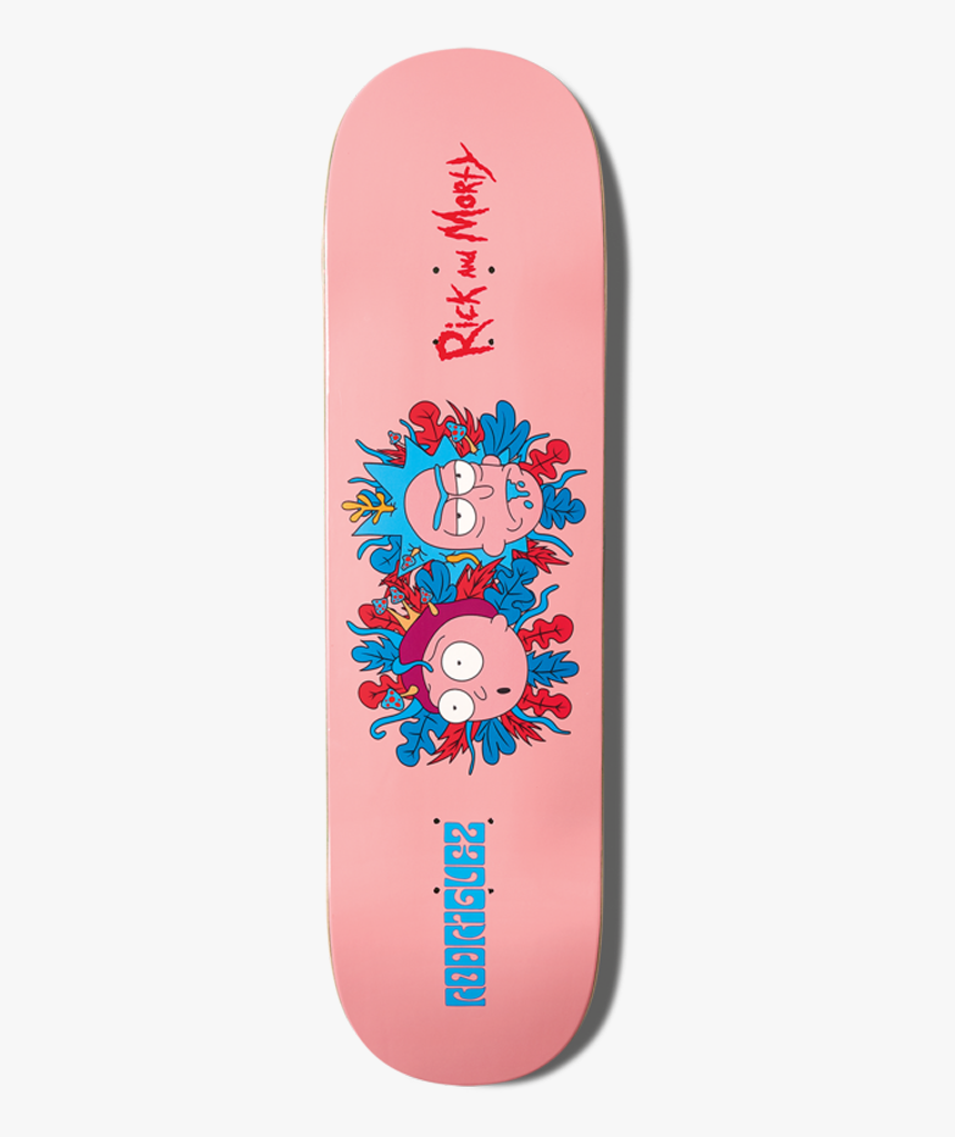 Primitive Rick And Morty Skateboard, HD Png Download
