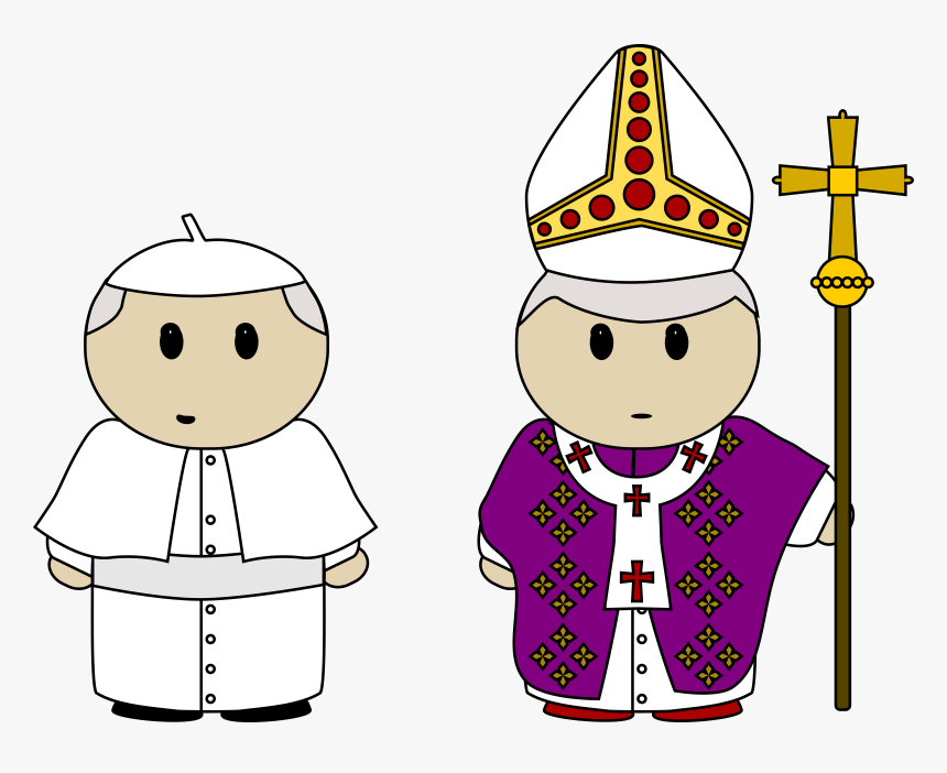 Pope Clothes Clip Arts - Pope Clipart, HD Png Download