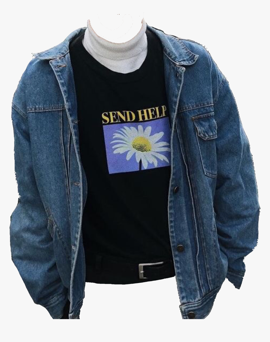 Aesthetic Outfit, Aesthetic Clothes, Windbreaker Jacket, - Niche Meme Blue Png, Transparent Png