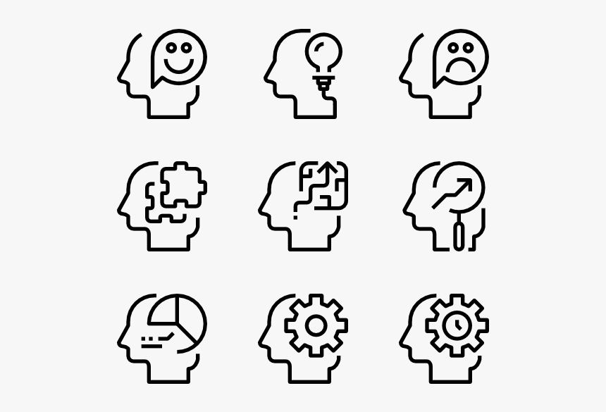 Human Mind - Design Icon Vector, HD Png Download